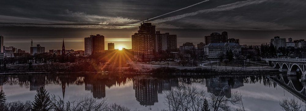 Sunset landscape header image